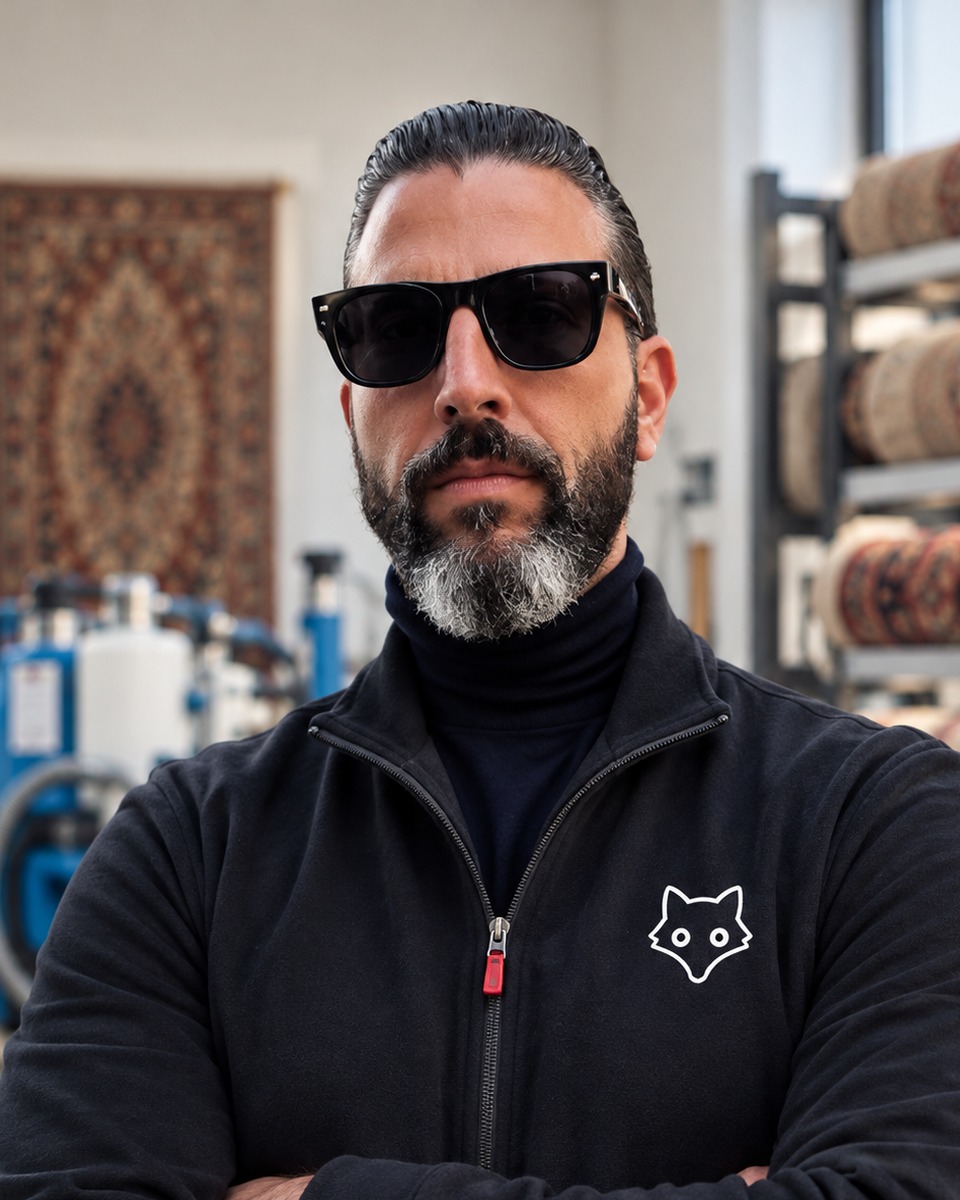 Stefano Granata, Marketing und Vertrieb bei Teppichlabor